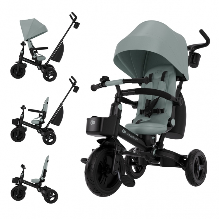 KINDERKRAFT TRICIKL AVEO 2 PLUS, GREEN